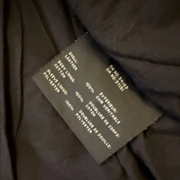 Marc New York Andrew Marc Black Leather Jacket - Picture 13 of 13